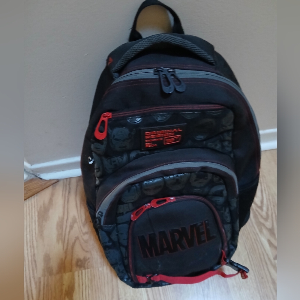 Marvel Black and Red Hero Backpack